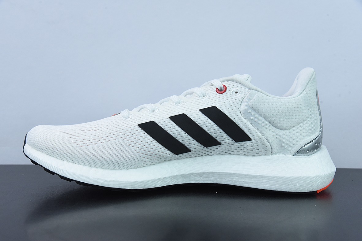 阿迪达斯 Pureboost 21 PB21代  爆米花大底 运动休闲跑步鞋 官方货号：GY5099