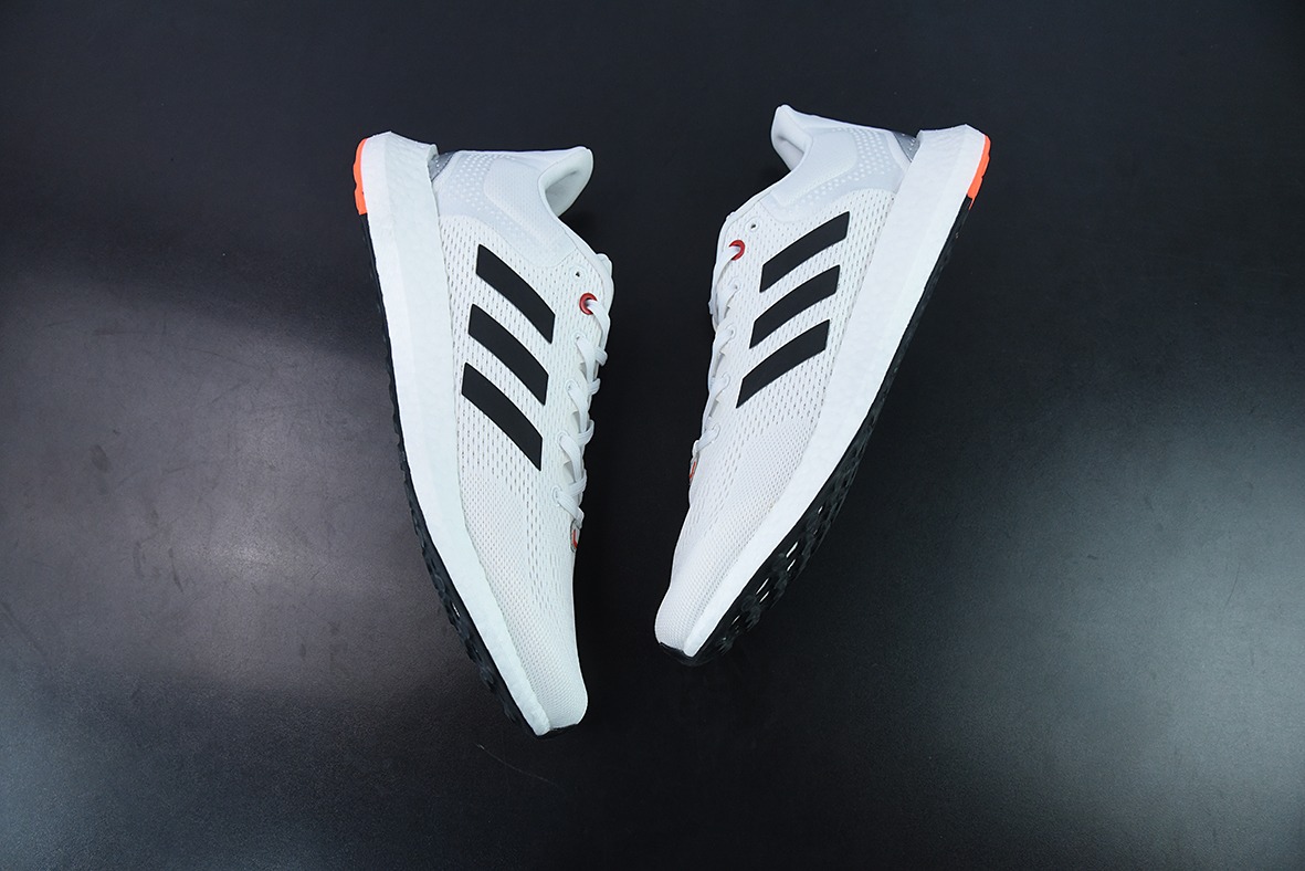 阿迪达斯 Pureboost 21 PB21代  爆米花大底 运动休闲跑步鞋 官方货号：GY5099