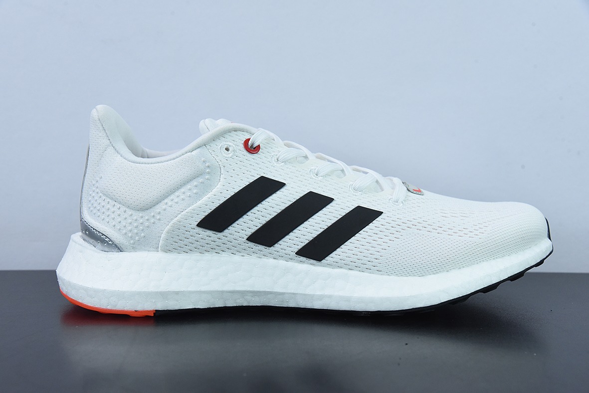 阿迪达斯 Pureboost 21 PB21代  爆米花大底 运动休闲跑步鞋 官方货号：GY5099