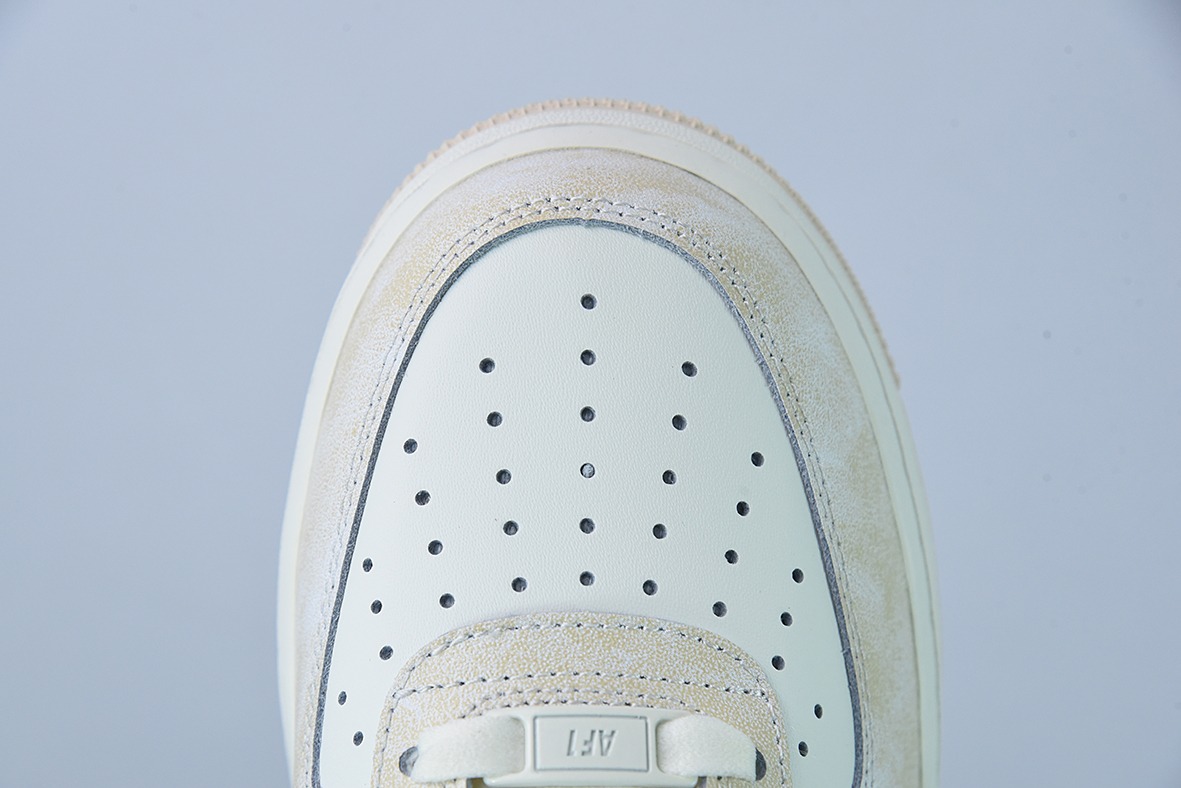 Nk Air Force 1 Low ’07 岩石杏色 空军一号低帮休闲板鞋 货号：KP6936-669