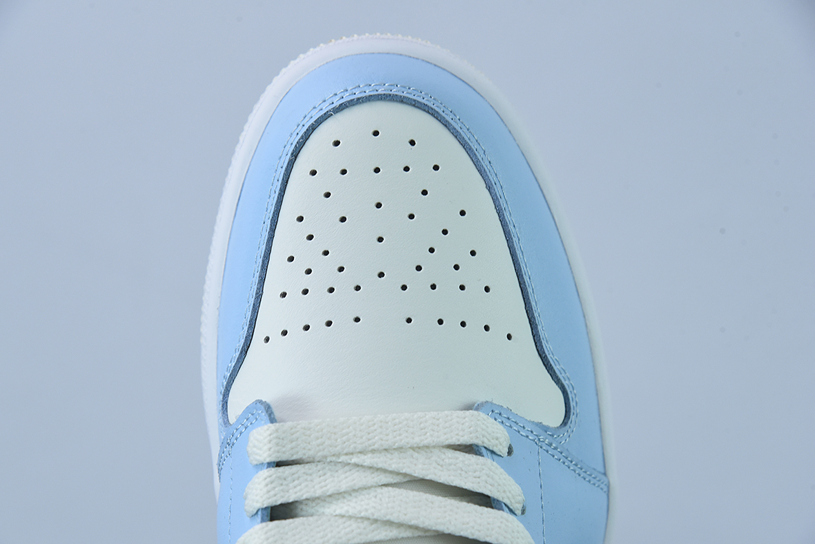 Air Jordan 1 Low AJ1 乔1天蓝色 运动文化篮球鞋 554723-401