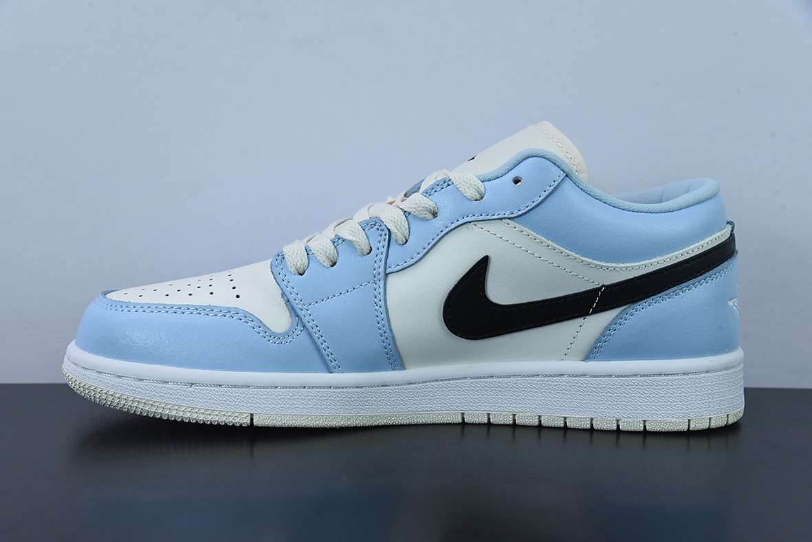 Air Jordan 1 Low AJ1 乔1天蓝色 运动文化篮球鞋 554723-401