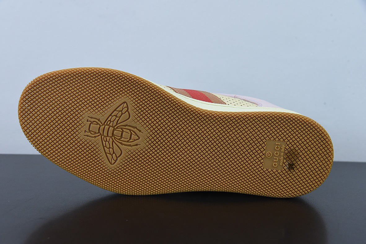 Gucci Distressed Screener sneaker古驰小脏鞋系列 经典原型复古百搭做旧老爹板鞋