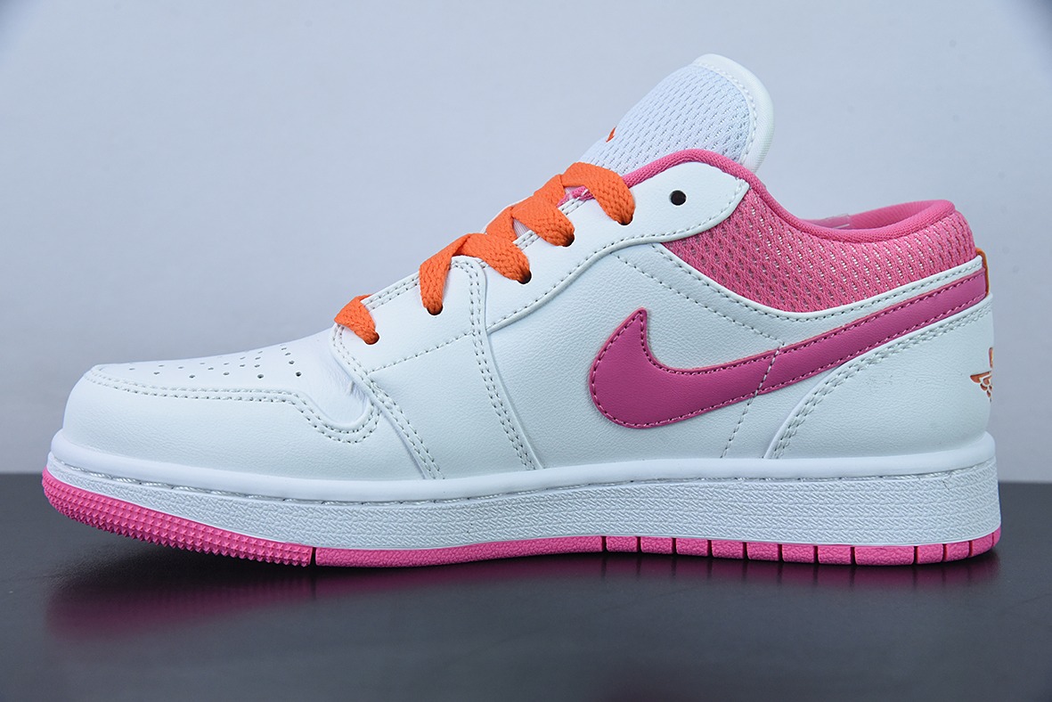 Air Jordan 1 Low AJ1 乔1白粉色 低帮篮球鞋 货号DR9498-168