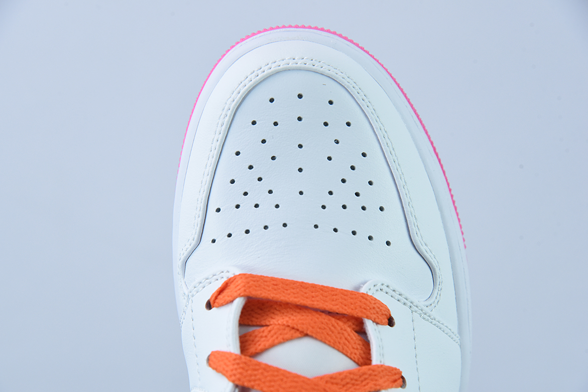 Air Jordan 1 Low AJ1 乔1白粉色 低帮篮球鞋 货号DR9498-168