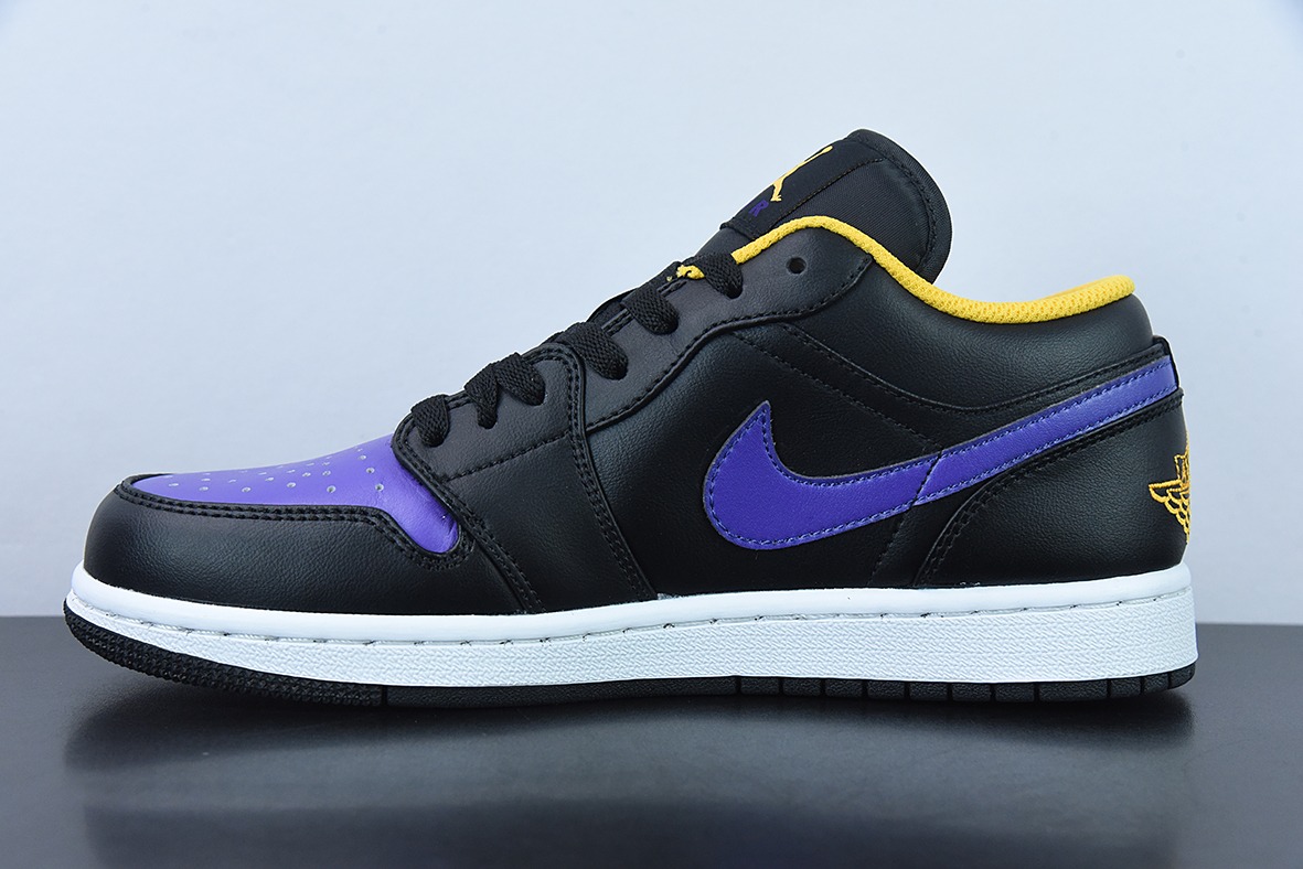 Air Jordan 1 Low "Dark Concord" AJ1 乔1黑蓝色低帮休闲板鞋篮球鞋 553558-075