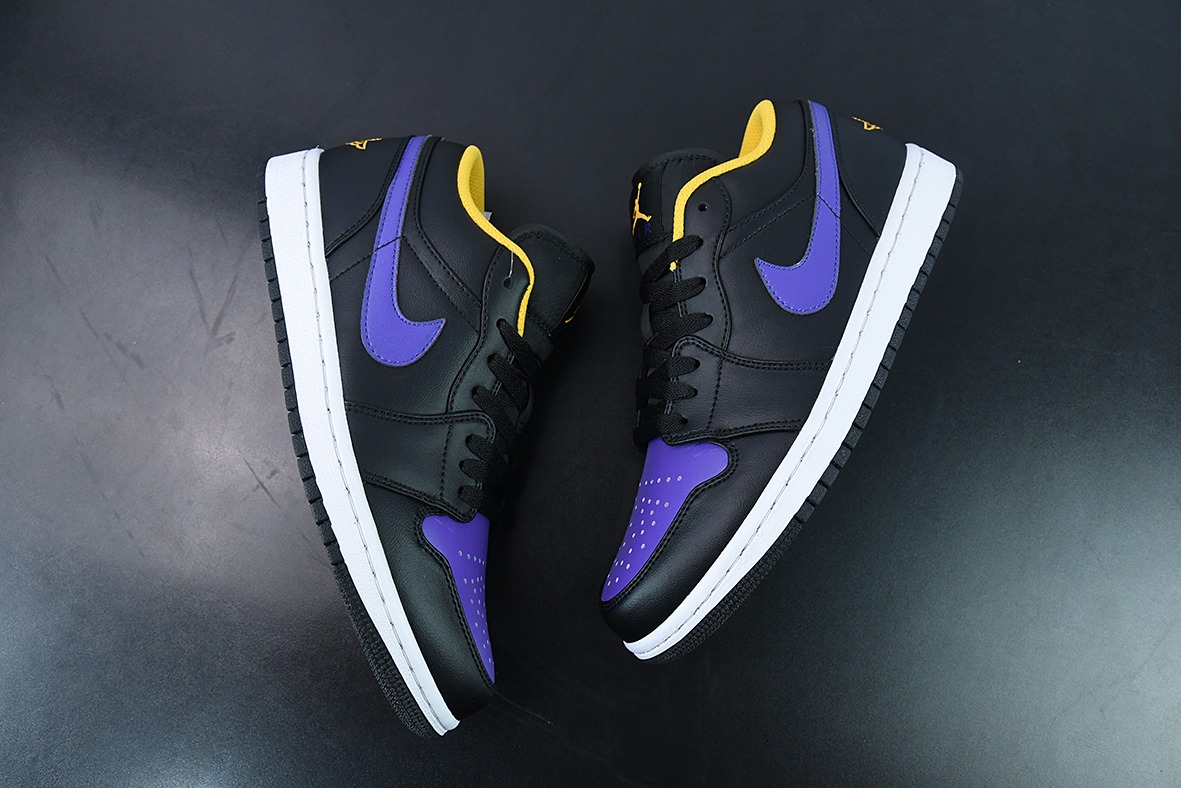 Air Jordan 1 Low "Dark Concord" AJ1 乔1黑蓝色低帮休闲板鞋篮球鞋 553558-075