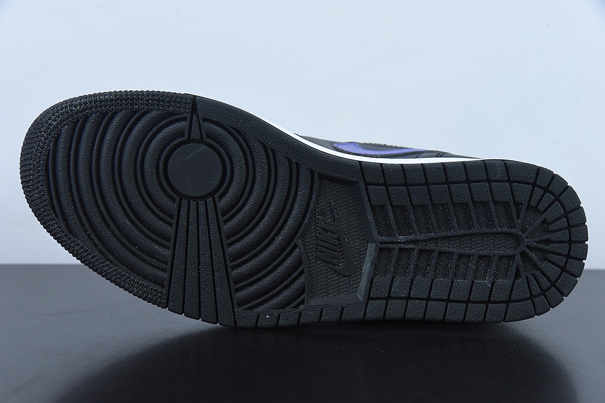 Air Jordan 1 Low "Dark Concord" AJ1 乔1黑蓝色低帮休闲板鞋篮球鞋 553558-075