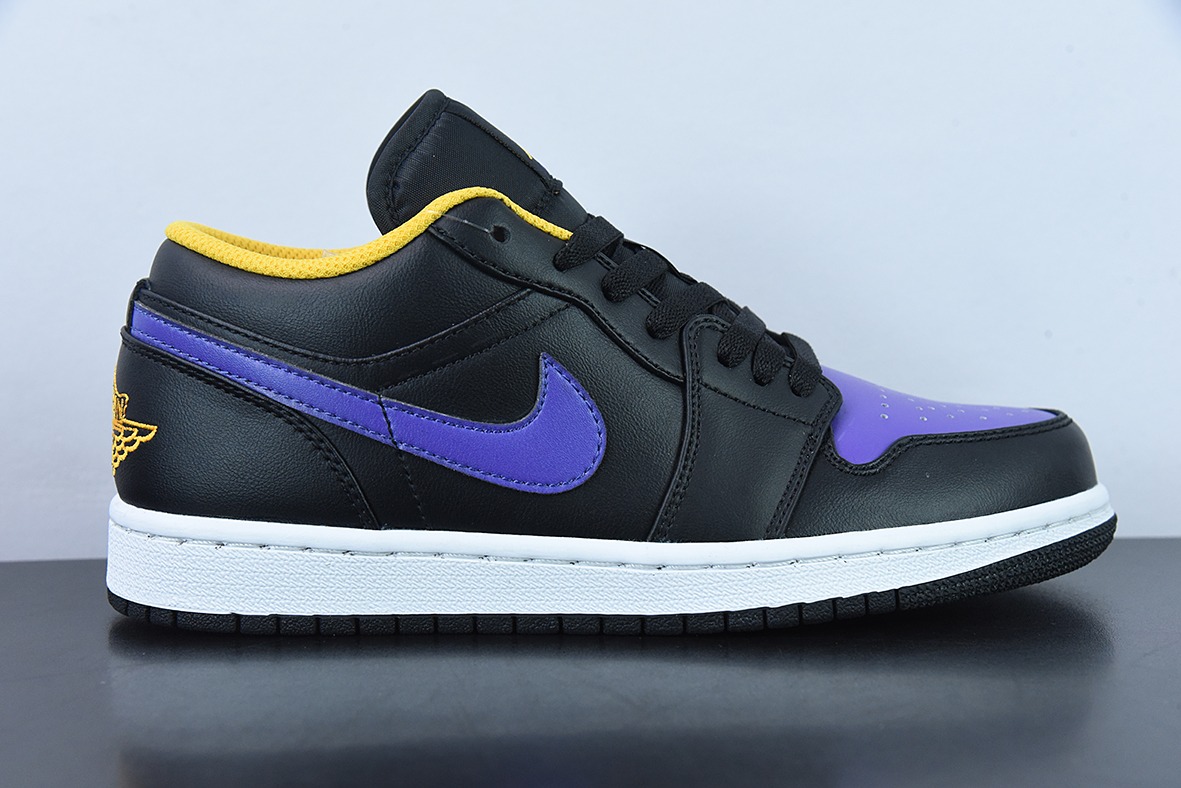 Air Jordan 1 Low "Dark Concord" AJ1 乔1黑蓝色低帮休闲板鞋篮球鞋 553558-075
