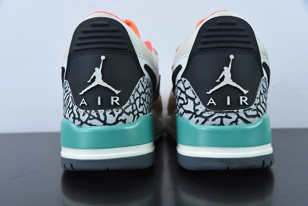 Air Jordan Legacy AJ312 Low 头层魔术贴三合一板鞋 货号:DZ2763-101