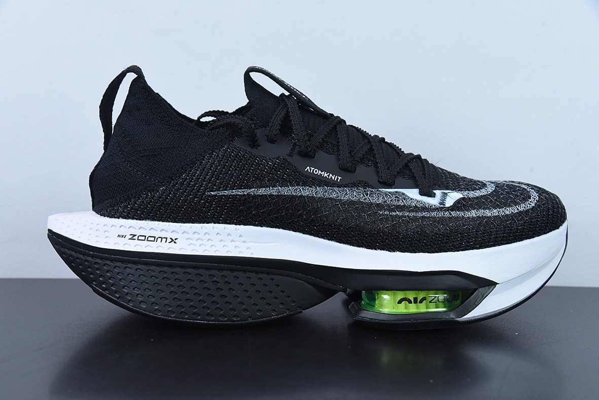 Air ZoomX AlphaFly NEXT% 2"Black/White"阿尔法2代系列马拉松气垫轻量超跑竞速运动慢跑鞋DV9422-400