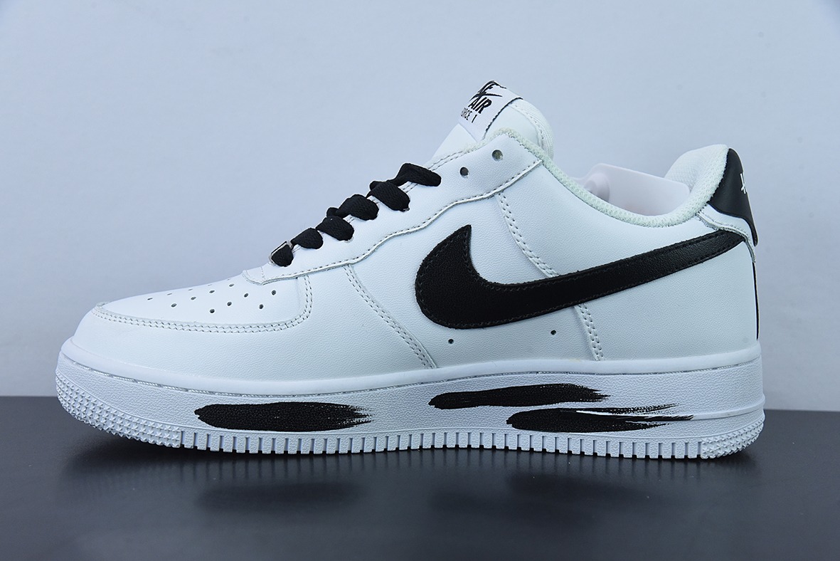 Nike Air Force 1 '07 Low 白黑黄笑脸低帮男女同款运动鞋 货号：DO5220-176