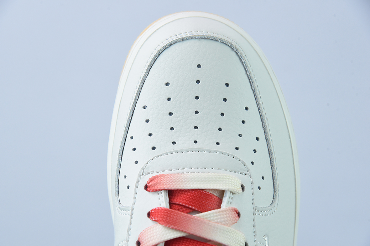 Nike Air Force 1 Low '07 “米白红”亚特兰大 城市限定低帮空军一号低帮男女同款运动鞋 货号:YT0288-639