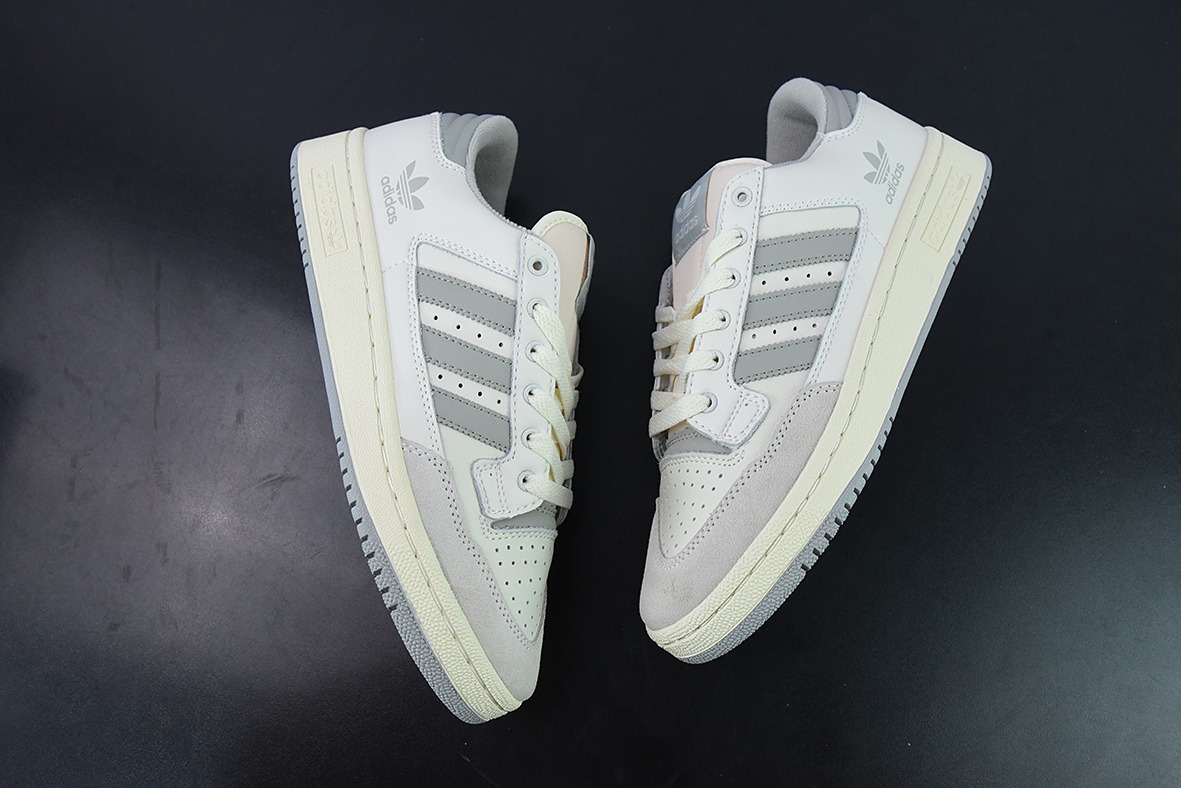 AD Originals Centennial 85 Low 白灰 复古低帮休闲板鞋 原盒原标货号:GX2213