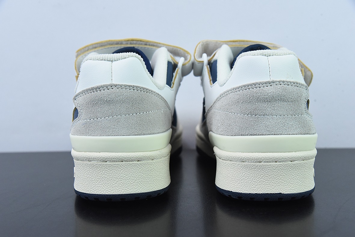 adidas Forum 84 Low 三叶草低邦 经典魔术贴复古板鞋 男女潮流头层皮休闲鞋官方货号: GZ6427