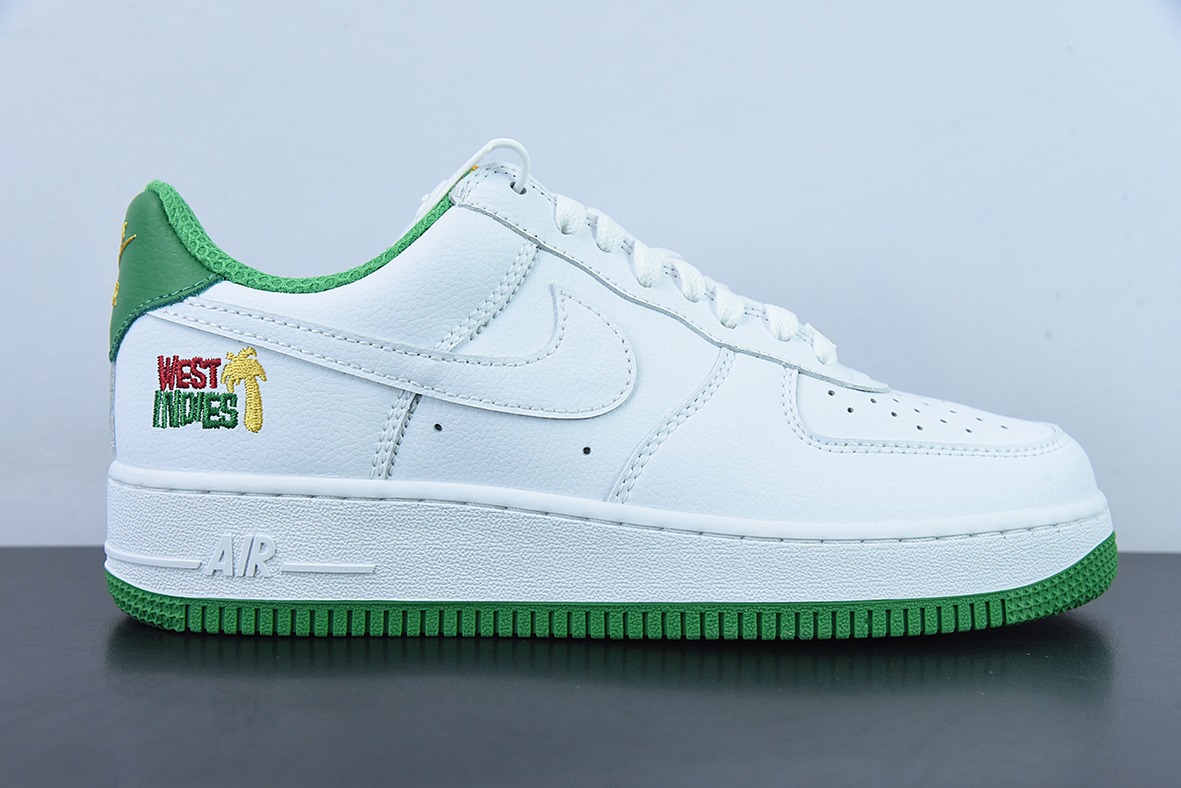 Nike Air Force 1 Low 07 布鲁克林群岛白蓝原楦头原纸板货号：DX1156 100