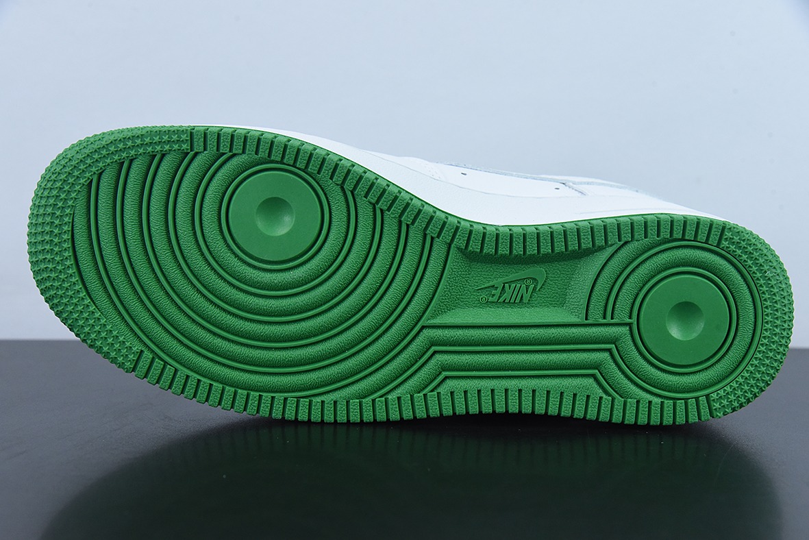 Nike Air Force 1 Low 07 布鲁克林群岛白蓝原楦头原纸板货号：DX1156 100