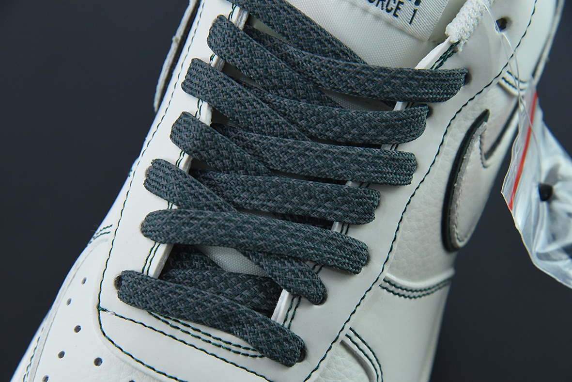 Undefeated x Nike Air Force 1 Low 米绿色 空军一号低帮货号:UN3699-066