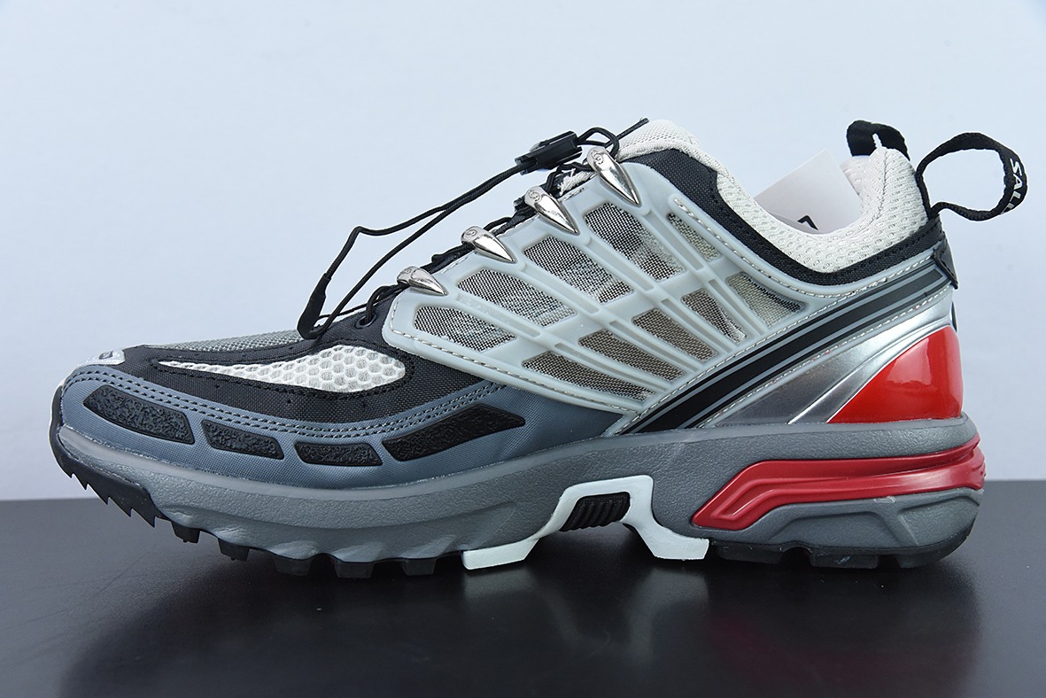 萨洛蒙/Salomon ACS Pro Advanced 先行系列低帮城市越野机能透气休闲运动鞋“银红” 415537