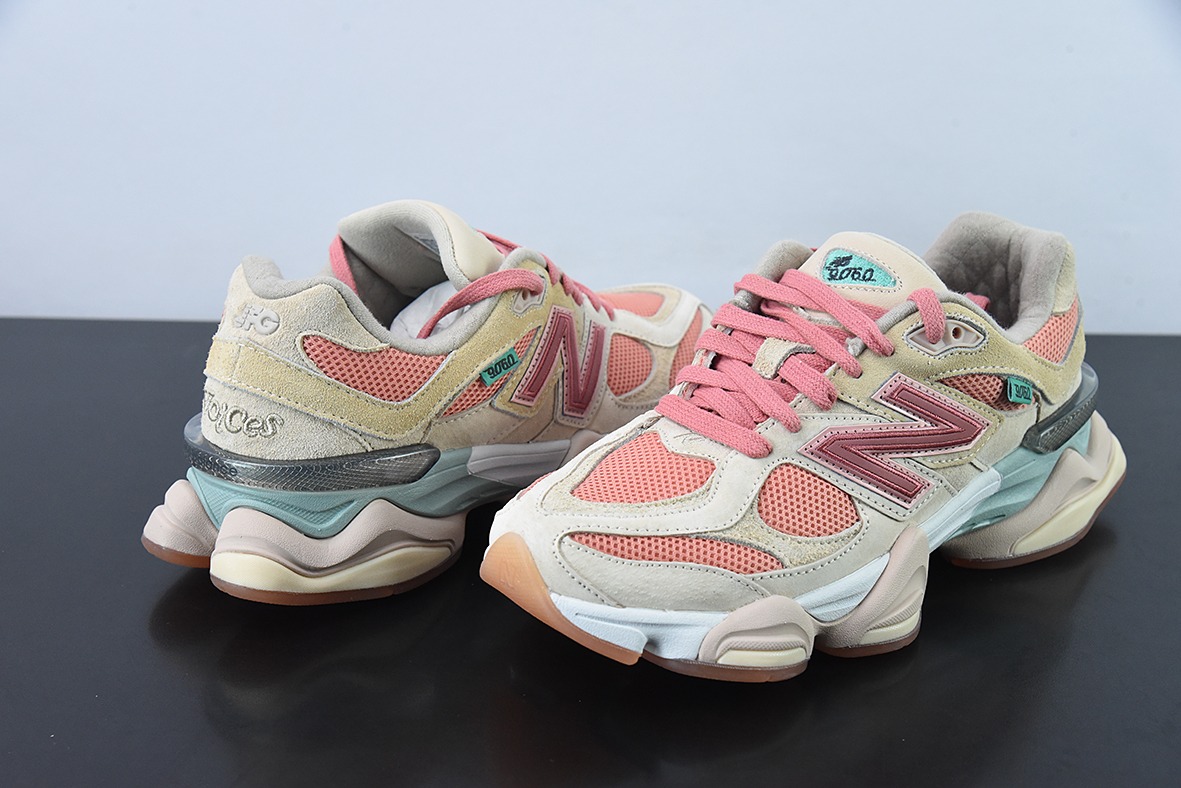 M.Joe Freshgoods x New Balance NB9060 联名三文鱼粉男女同款运动鞋 货号:U9060JF1