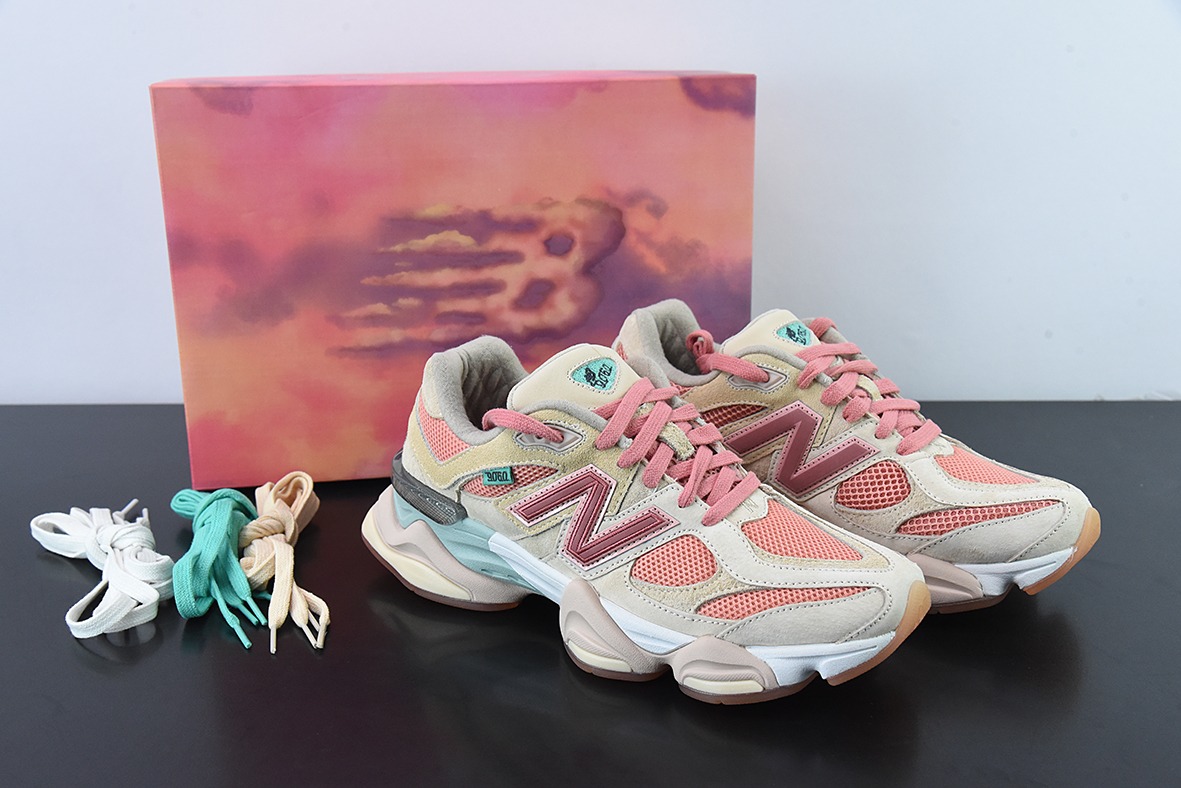 M.Joe Freshgoods x New Balance NB9060 联名三文鱼粉男女同款运动鞋 货号:U9060JF1