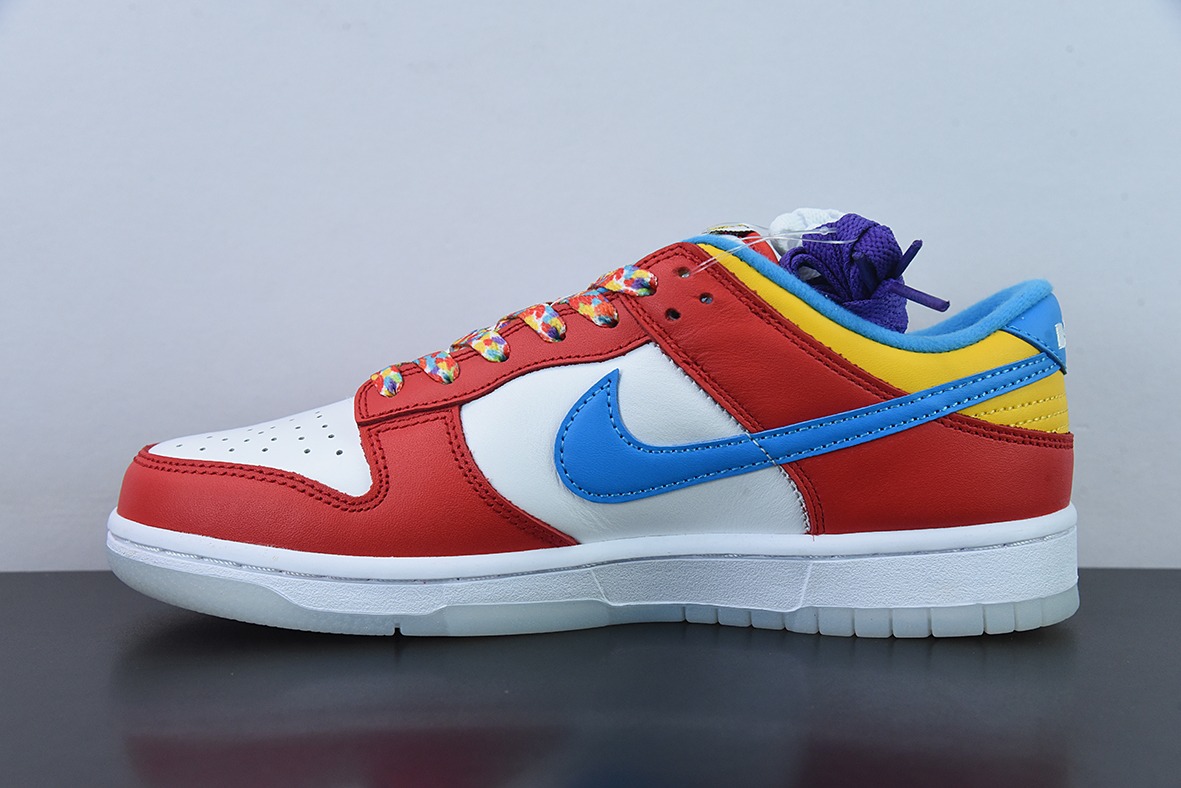 LeBron James x Nk Dunk Low "Fruity Pebbles" 水果麦片 詹姆斯联名 SB低帮运动休闲板鞋 DH8009-600