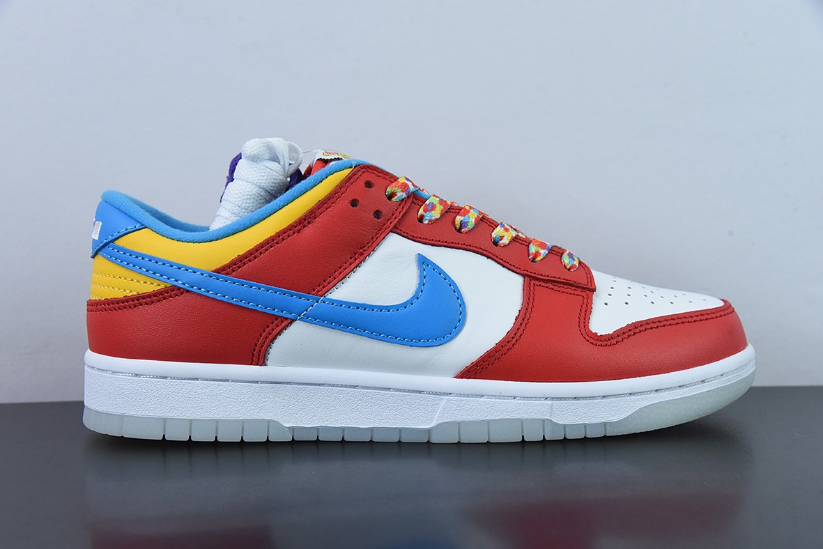 LeBron James x Nk Dunk Low "Fruity Pebbles" 水果麦片 詹姆斯联名 SB低帮运动休闲板鞋 DH8009-600