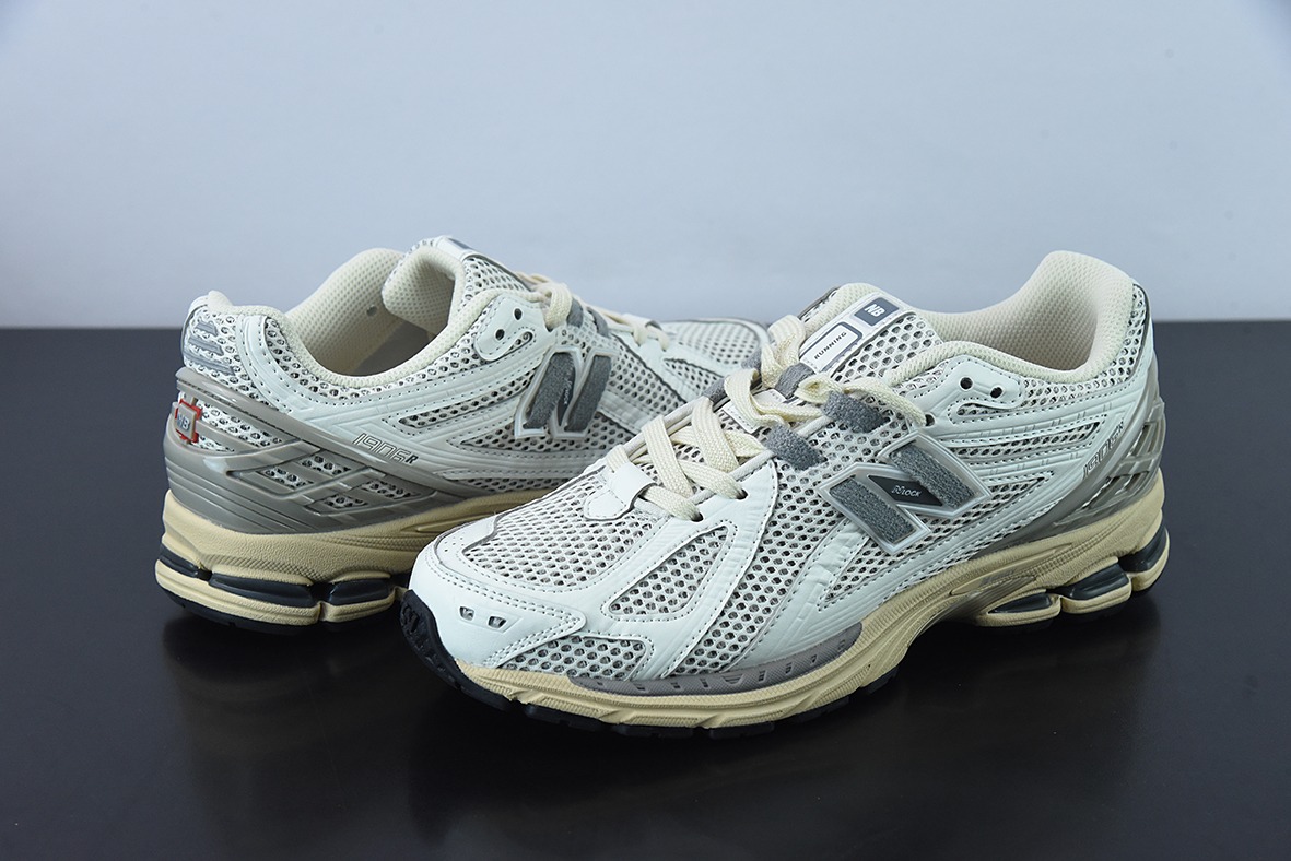New Balance NB1906R 白灰做旧潮流复古休闲跑步鞋 M1906RP