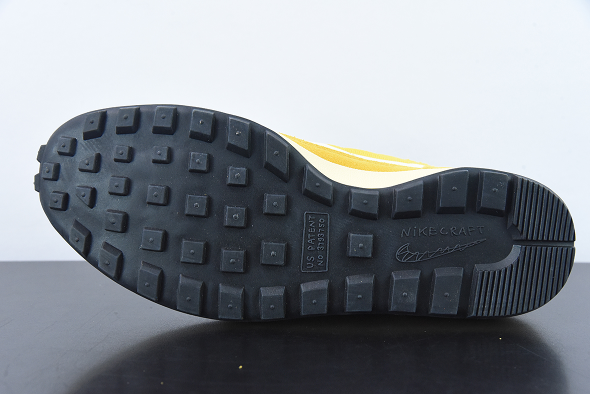 Tom Sachs x Craft General Purpose Shoe"Yellow"宇航员4.0通用系列低帮经典复古休闲运动板鞋“月球土黄白红”DA6672-700
