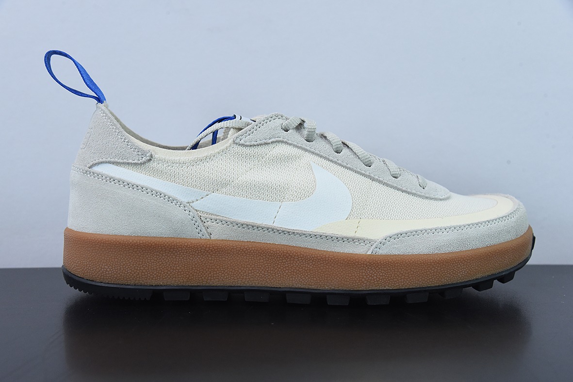 Tom Sachs x Craft General Purpose Shoe"Yellow"宇航员4.0通用系列低帮经典复古休闲运动板鞋“浅卡其灰棕底”DA6672-200