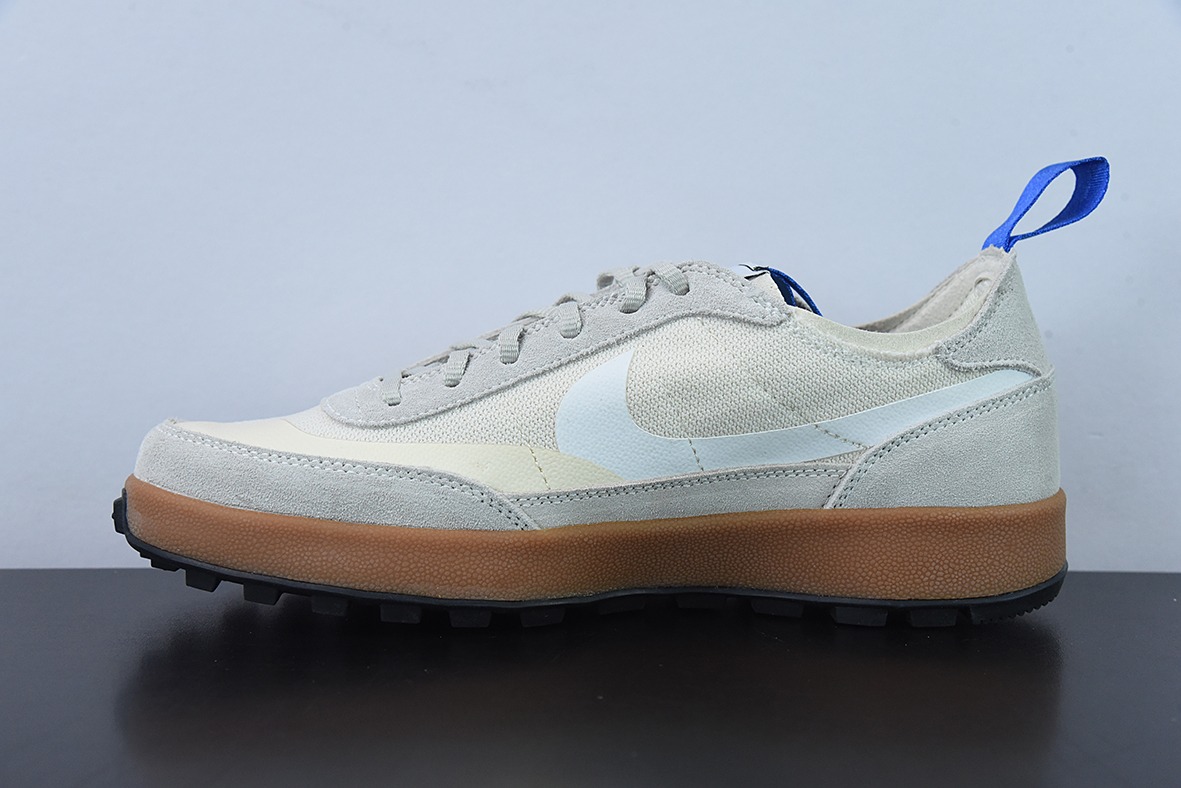 Tom Sachs x Craft General Purpose Shoe"Yellow"宇航员4.0通用系列低帮经典复古休闲运动板鞋“浅卡其灰棕底”DA6672-200