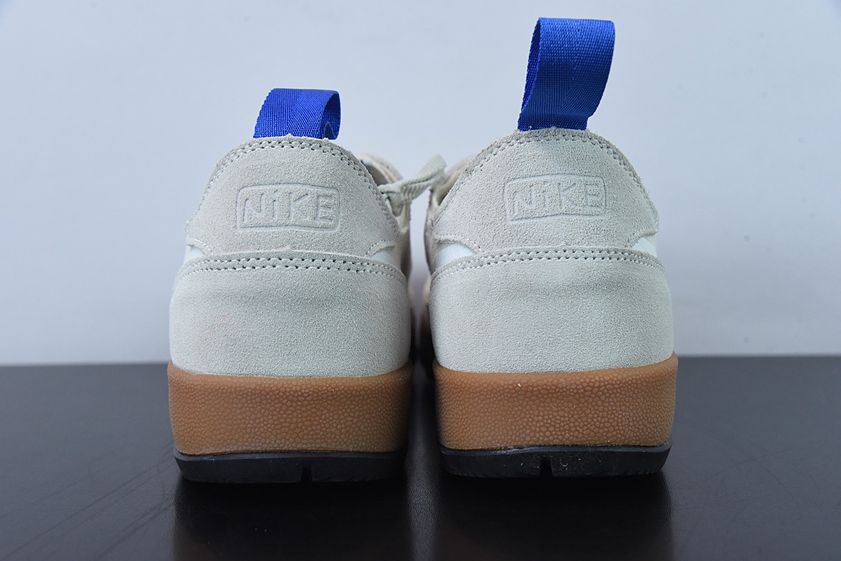 Tom Sachs x Craft General Purpose Shoe"Yellow"宇航员4.0通用系列低帮经典复古休闲运动板鞋“浅卡其灰棕底”DA6672-200