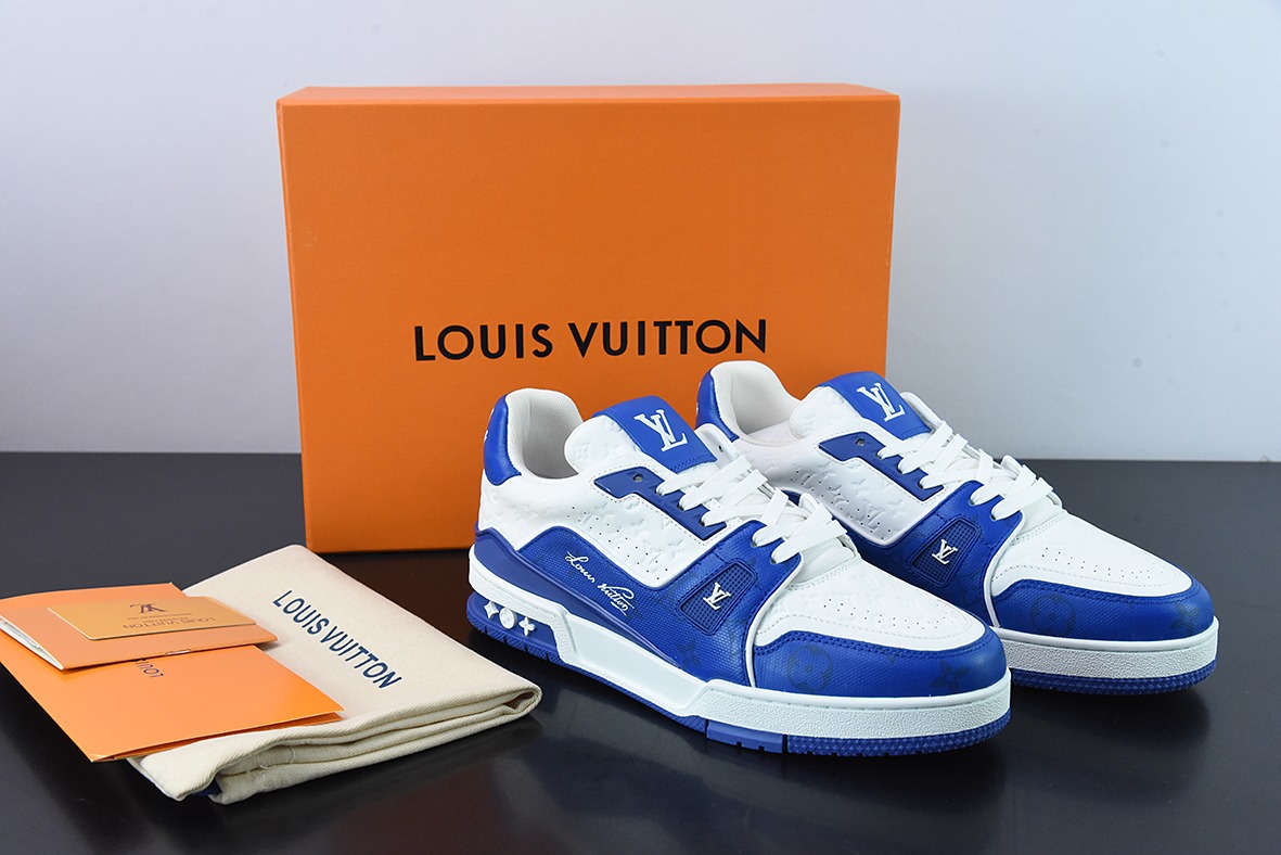 LV/路易威登 2021s LV Trainer 限定联名 入秋最新配色男士运动鞋