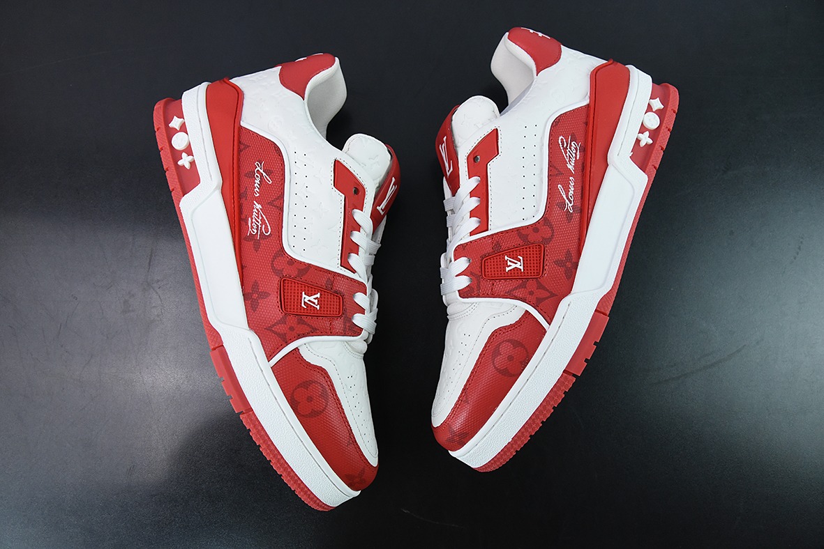 LV/路易威登 2021s LV Trainer 限定联名 入秋最新配色男士运动鞋