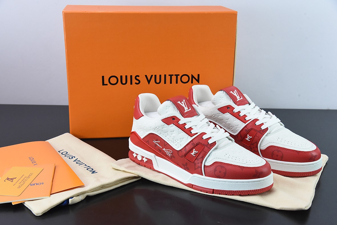 LV/路易威登 2021s LV Trainer 限定联名 入秋最新配色男士运动鞋