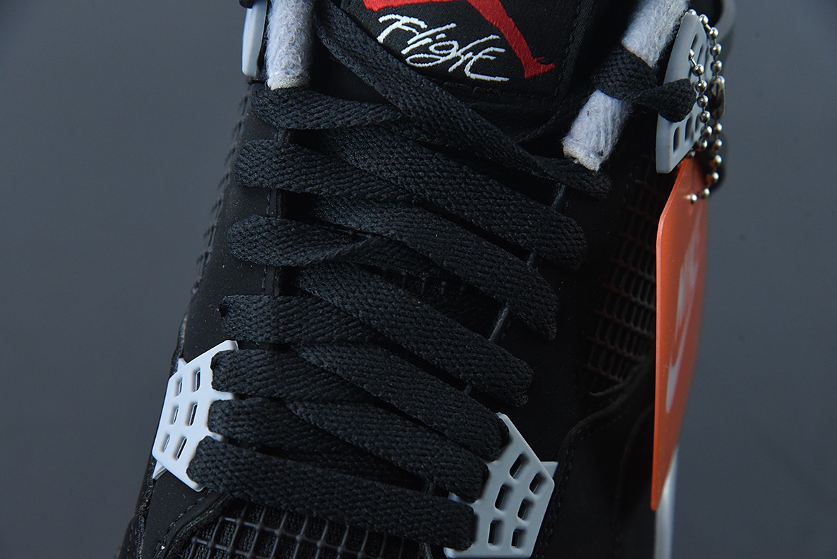 Air Jordan 4 AJ4 乔丹4代篮球鞋/黑红 公牛低帮男子篮球鞋 尺码：308497-060