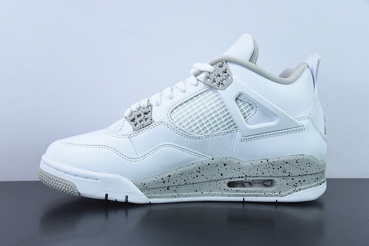 Air Jordan 4“White Oreo”KLAJ4 白奥利奥低帮运动鞋 尺码：CT8527-100