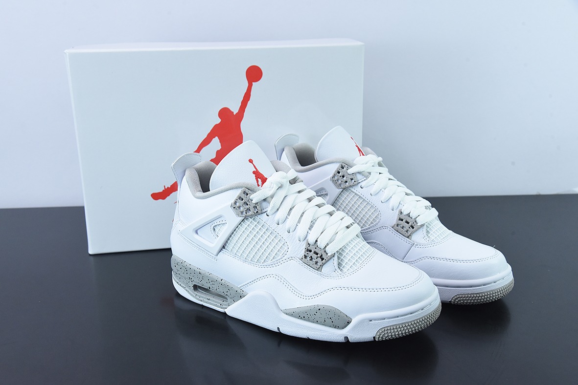 Air Jordan 4“White Oreo”KLAJ4 白奥利奥低帮运动鞋 尺码：CT8527-100