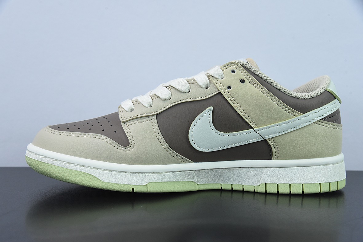 Nike Wmne SB Dunk Low"Brown/Mocha"扣篮系列低帮休闲运动滑板板鞋“皮革米棕”FB4961-012
