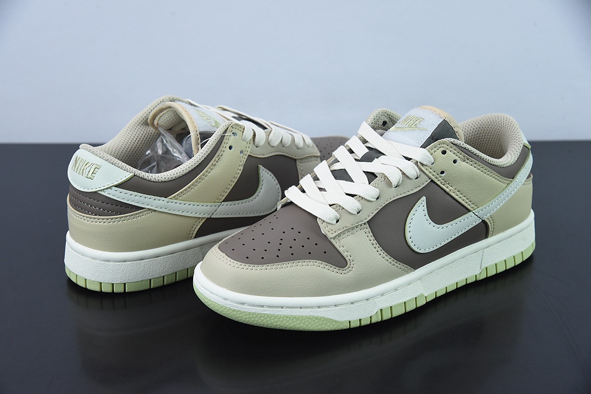 Nike Wmne SB Dunk Low"Brown/Mocha"扣篮系列低帮休闲运动滑板板鞋“皮革米棕”FB4961-012