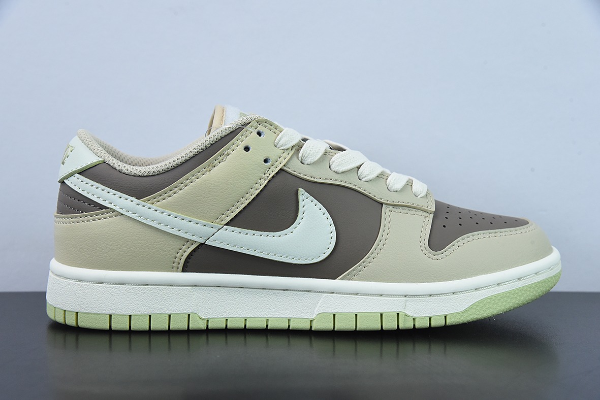 Nike Wmne SB Dunk Low"Brown/Mocha"扣篮系列低帮休闲运动滑板板鞋“皮革米棕”FB4961-012