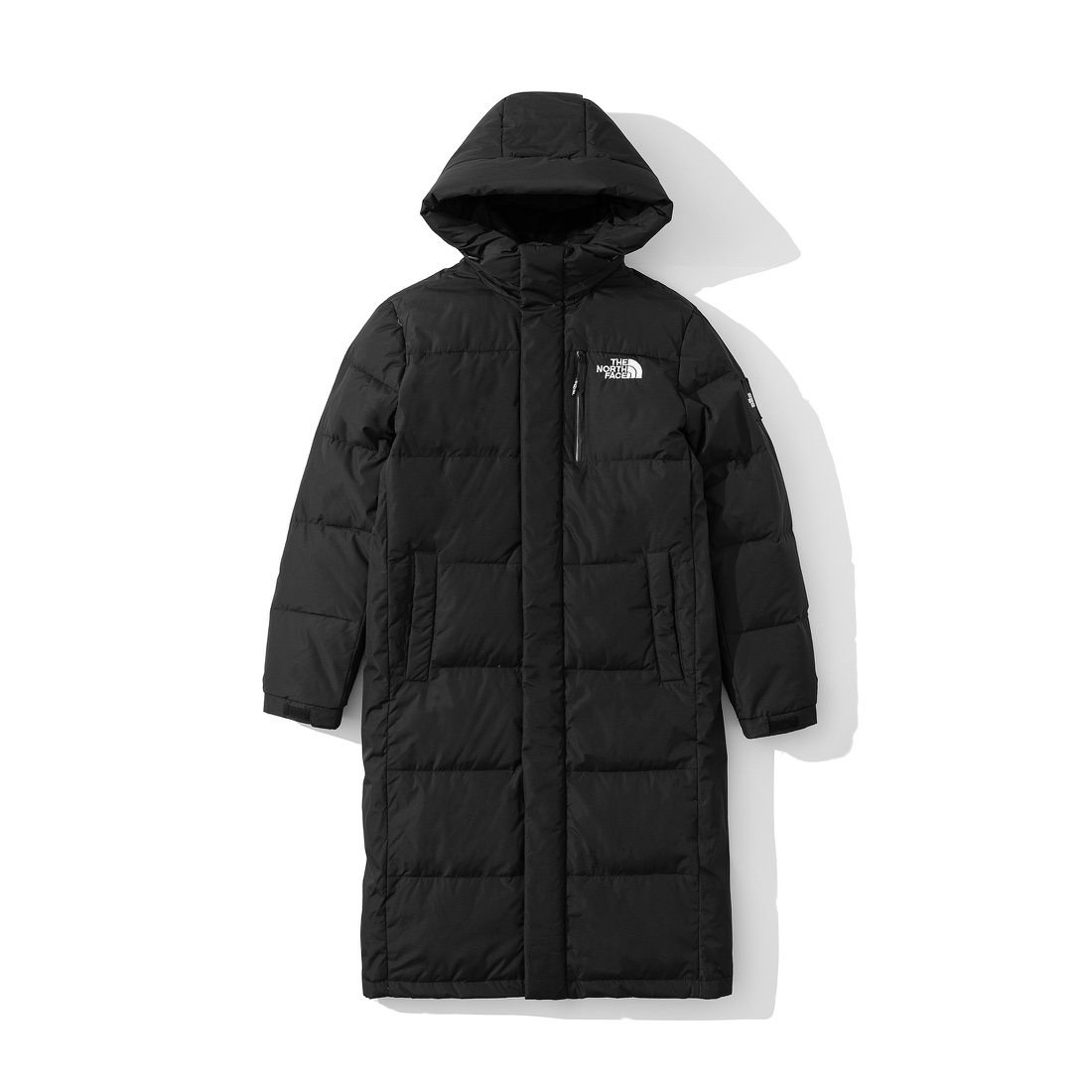 580 THE NORTH FACE 2022Fw 袖标Logo长款羽绒服冬季男女同款