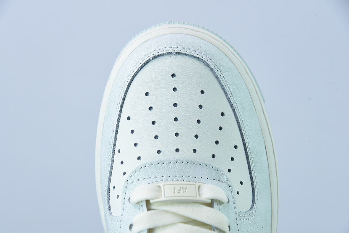 Nike Air Force 1 Low ’07 米白薄荷绿 空军一号低帮休闲板鞋 货号:KP6936-898