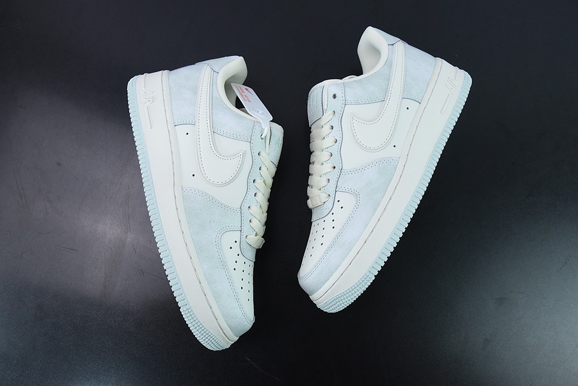 Nike Air Force 1 Low ’07 米白薄荷绿 空军一号低帮休闲板鞋 货号:KP6936-898