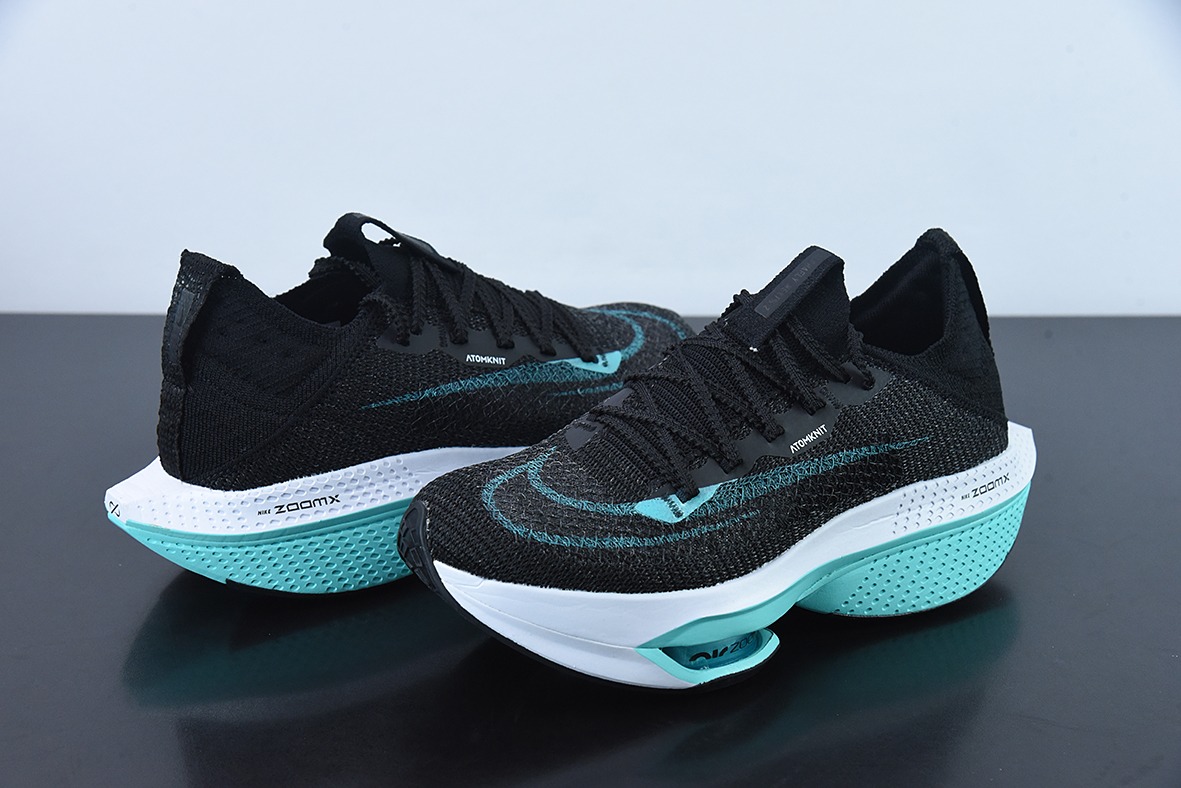 Nike Air Zoom Alphafly NEXT% 2 Proto 马拉松3.0高性能跑鞋/黑湖蓝货号:DV9422 500