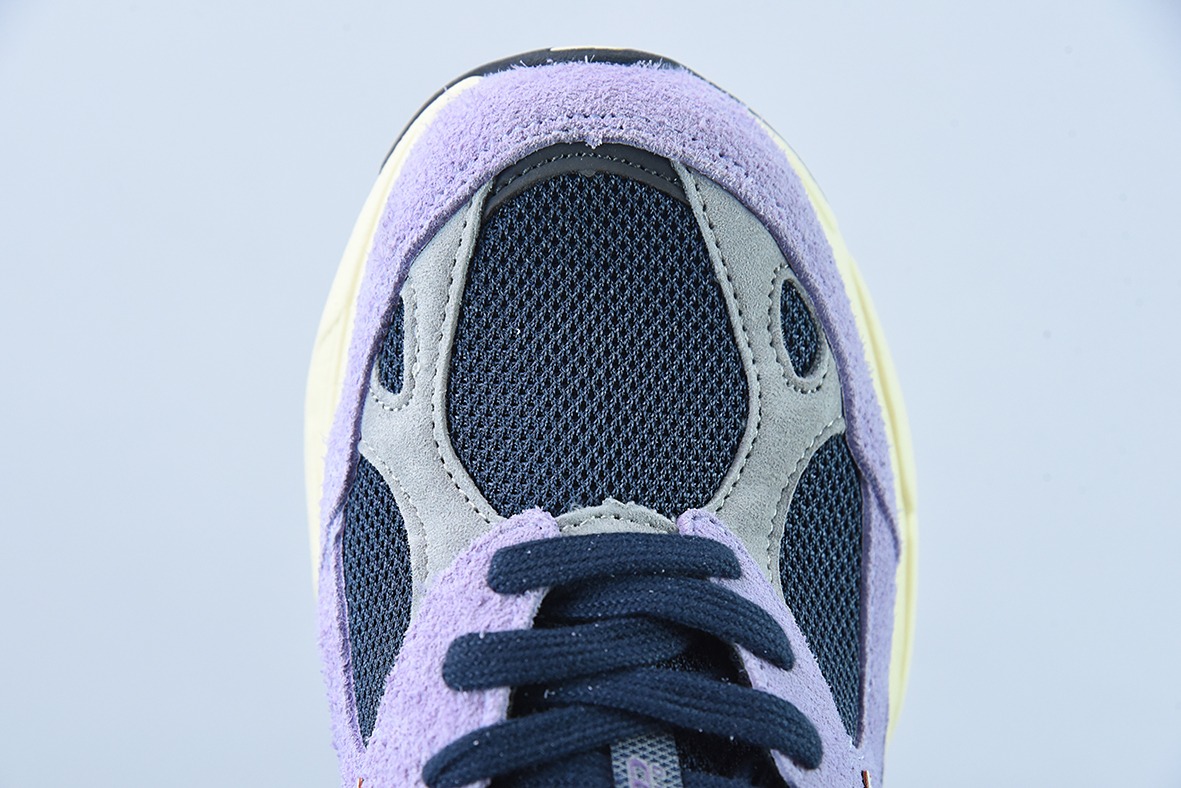 New Balance NB990系列 高端美产复古休闲跑步鞋浅紫 M990TD3