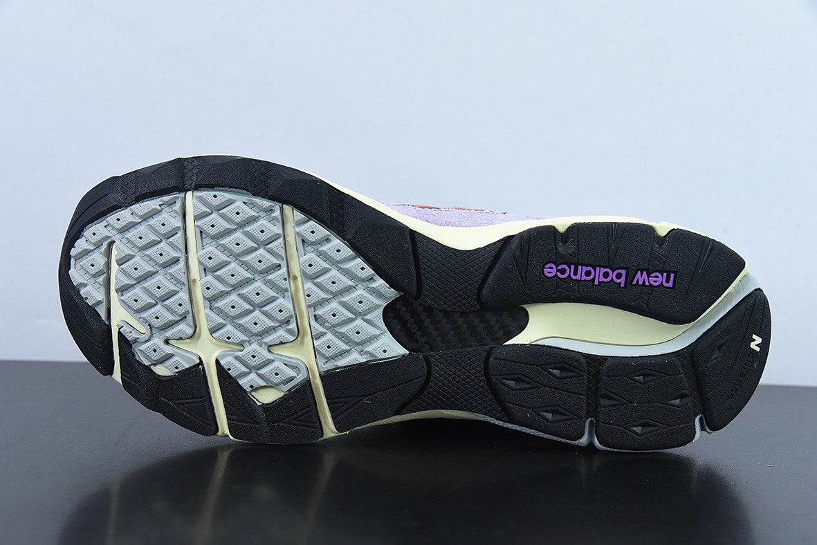 New Balance NB990系列 高端美产复古休闲跑步鞋浅紫 M990TD3