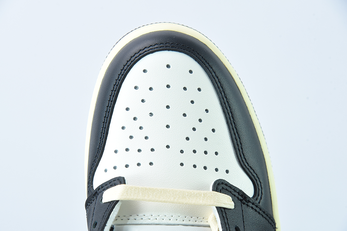 Air Jordan 1 小ts 黑白棕色 Low Dark Mocha 低帮摩卡板鞋 货号:cq4277-105
