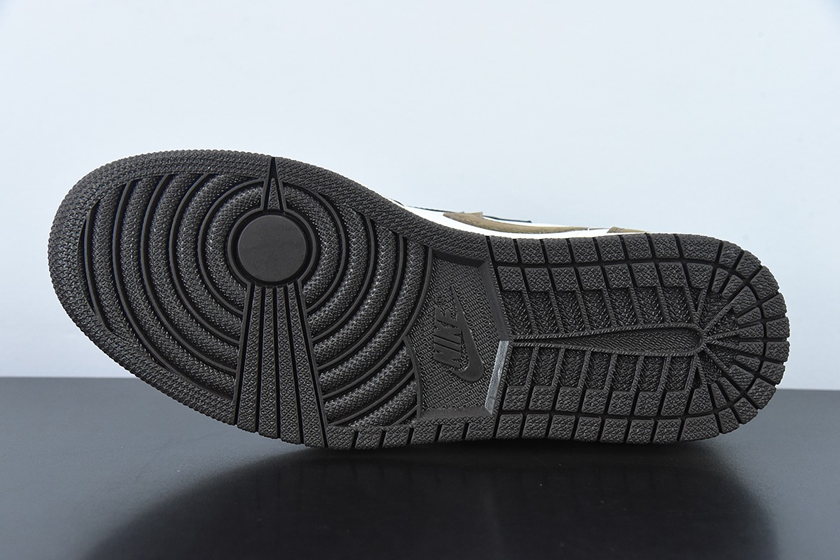 Air Jordan 1 小ts 黑白棕色 Low Dark Mocha 低帮摩卡板鞋 货号:cq4277-105