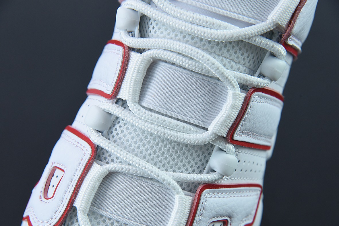 Air More Uptempo 纯原白红蓝男女同款运动鞋 货号：DX2662 100